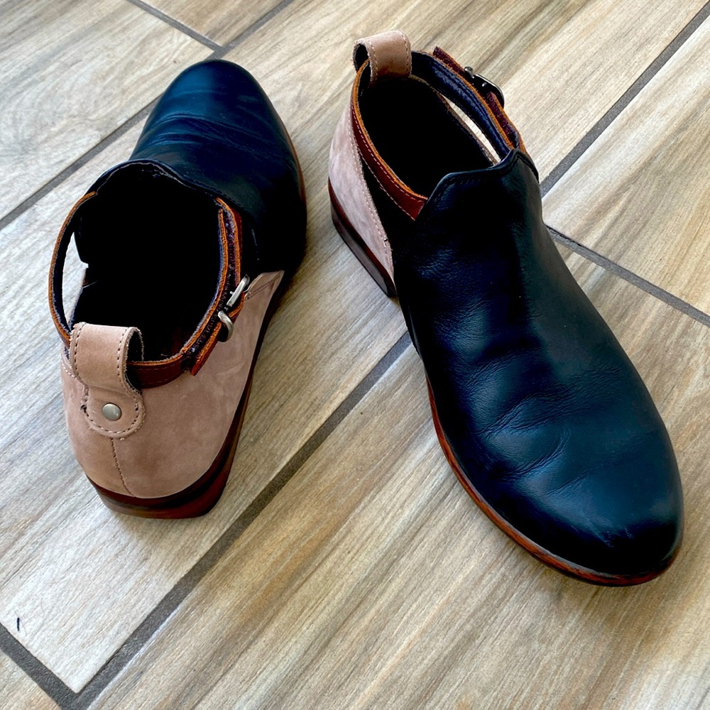 NAOT leather and suede size 37